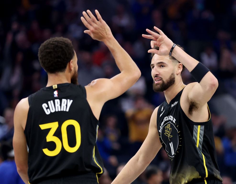 Klay Thompson Stephen Curry