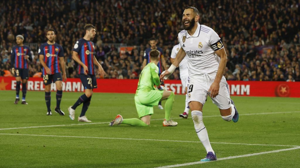 Madrid golea al Barcelona