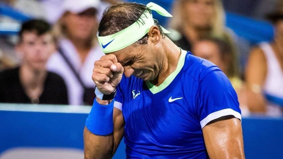 Rafa Nadal en su último partido en Washington. / Foto tomada de Marca.com