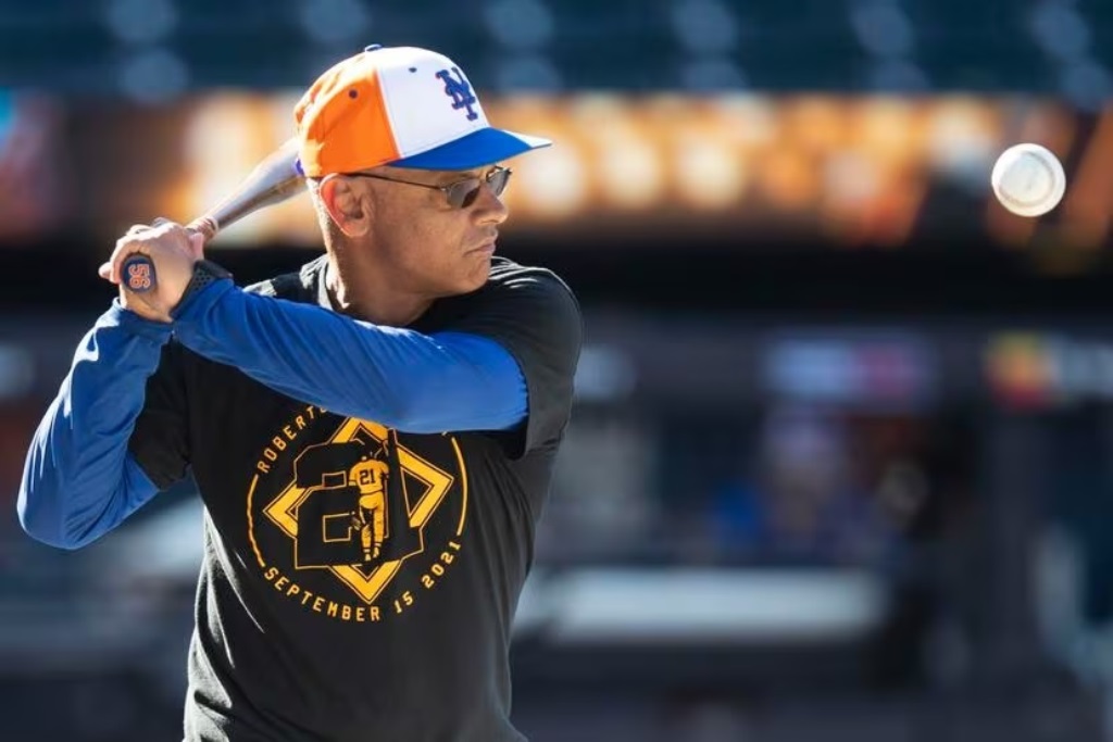 Joey Cora con los Mets