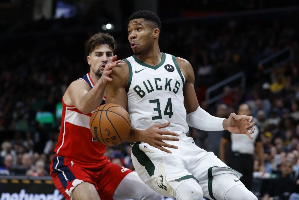 giannis antetokounmpo vs washington