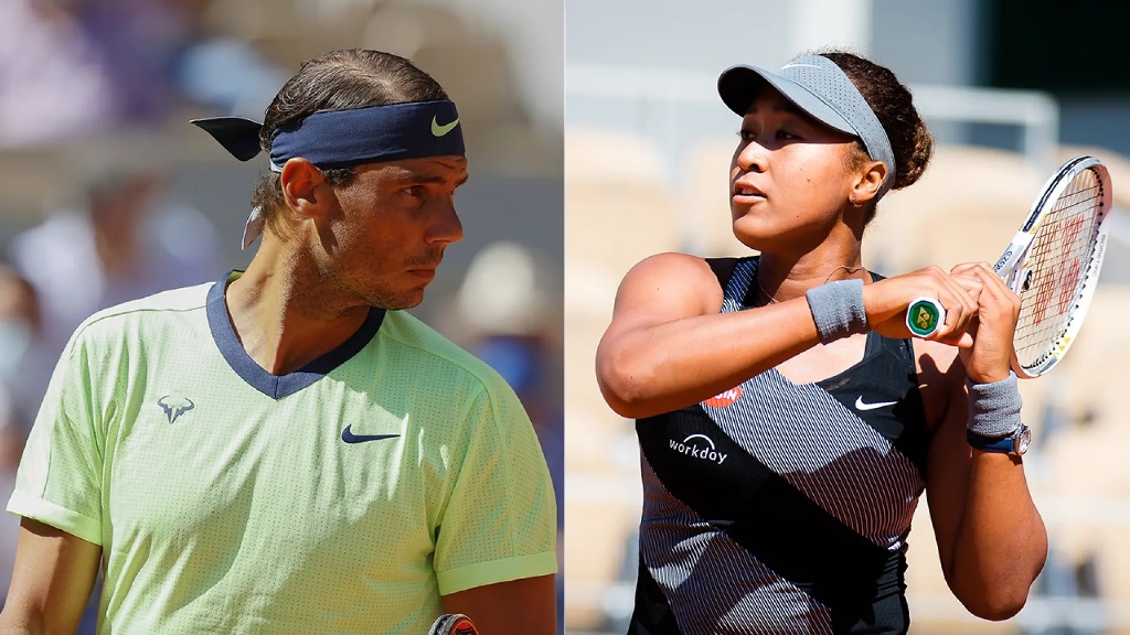 Nadal y Osaka