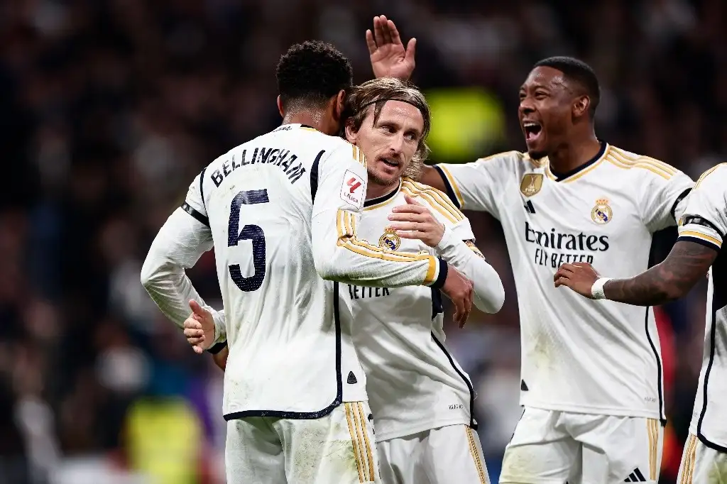 Real Madrid celebran