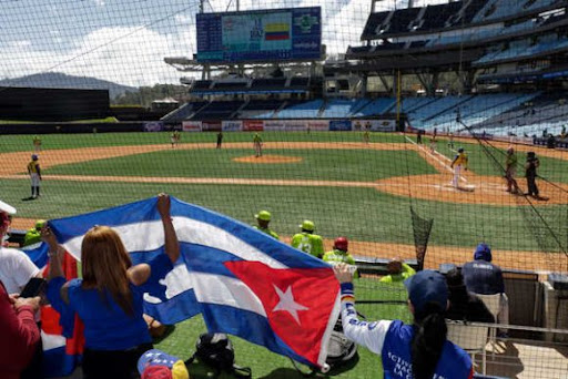 bandera de cuba en beisbol