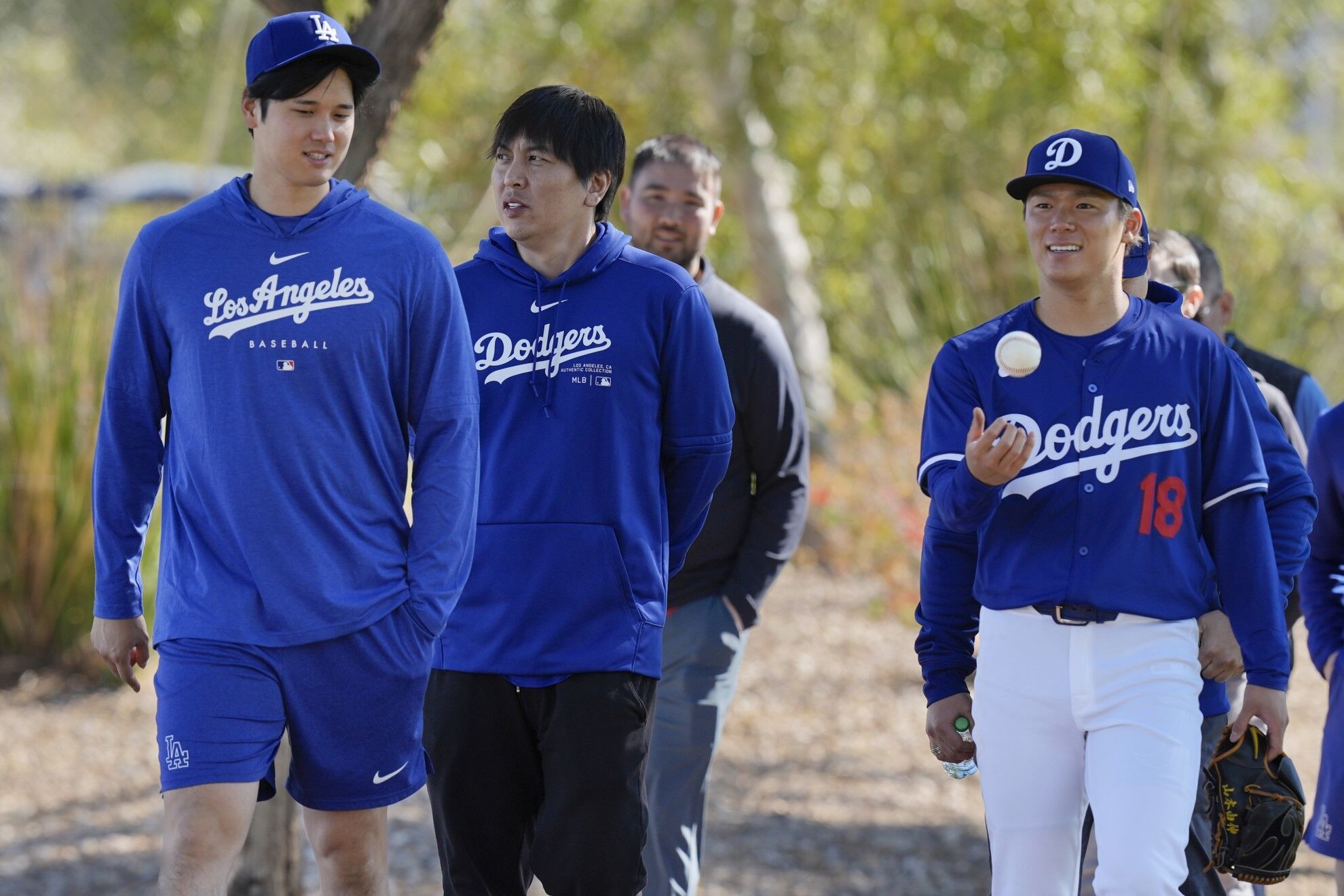Dodgers jugadores Japones