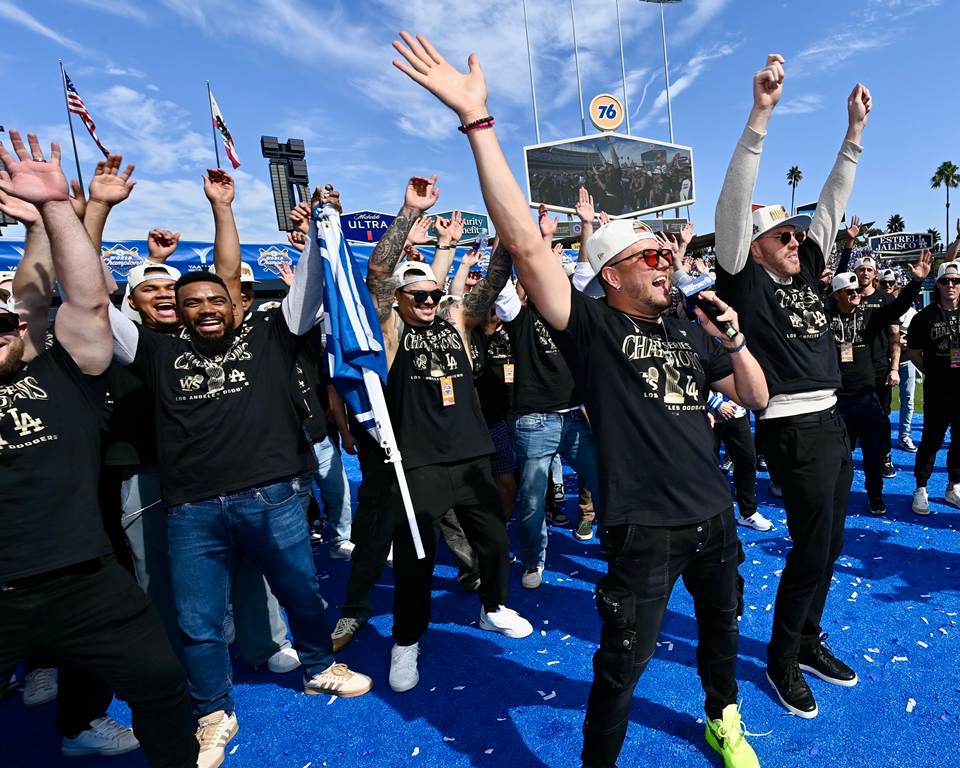 Dodgers Celebración