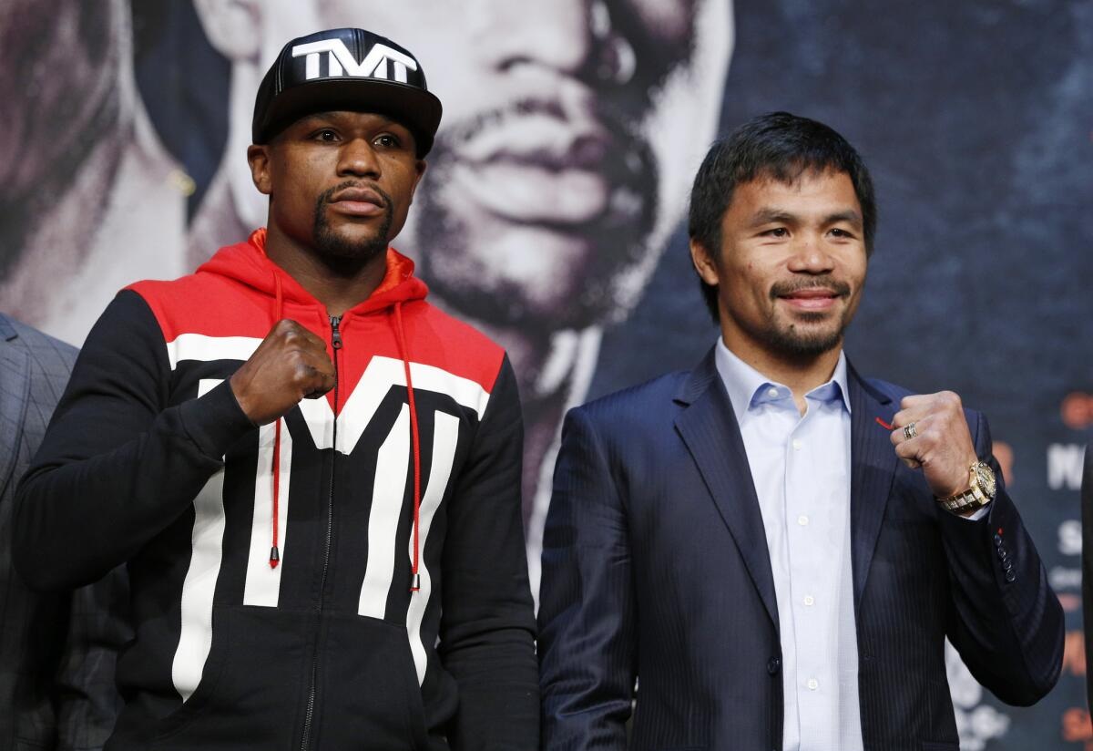 Mayweather y Pacquiao