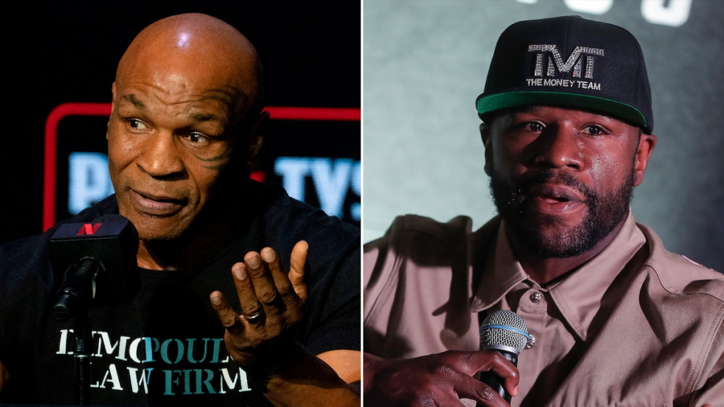 Mike Tyson y Floyd Mayweather