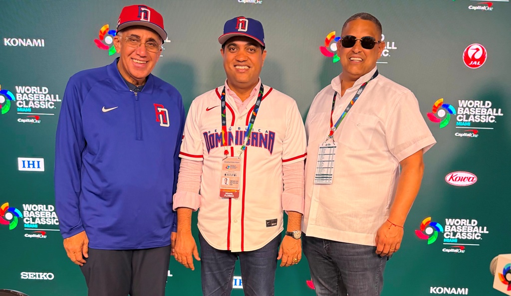 Kelvin Cruz, Roberto Rojas y Luisín Mejía s