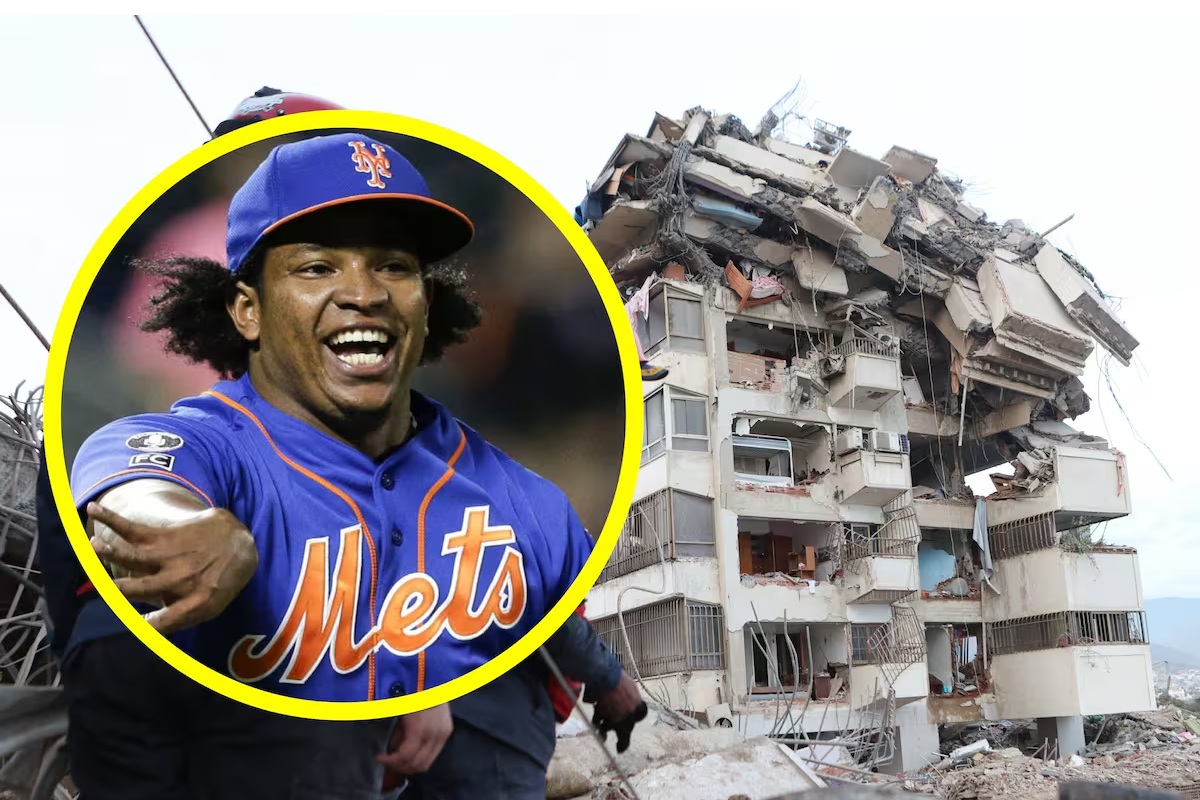 El exlanzador Jenrry Mejía, relató cómo sobrevivió al derrumbe de un hotel en La Guaira durante los terremotos que sacudieron Venezuela. / Imagen crédito de AP